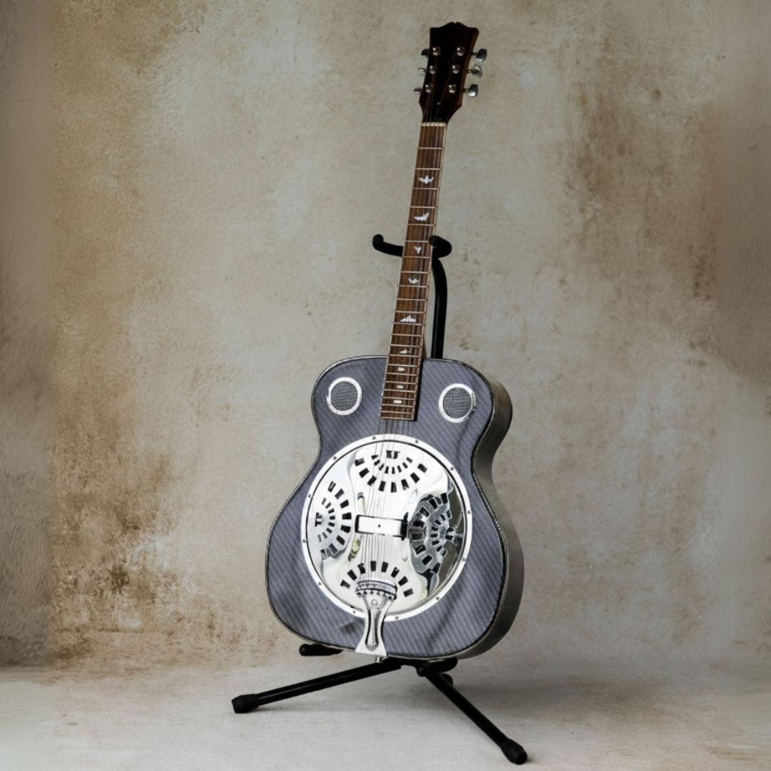 Guitare Résophonique ID-Noire par GD CREADESIGN