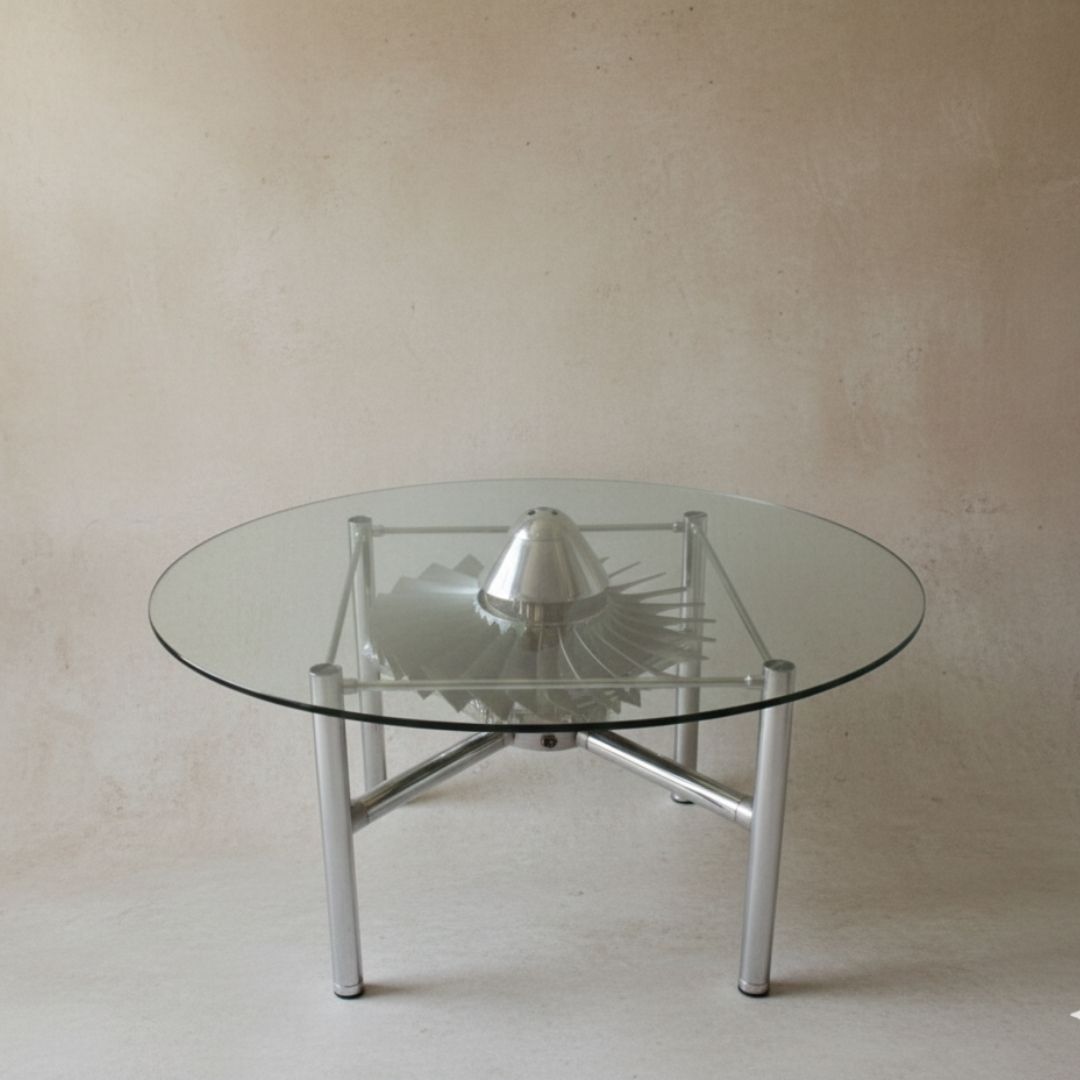 Table Basse Rivet Desk par GD CREADESIGN